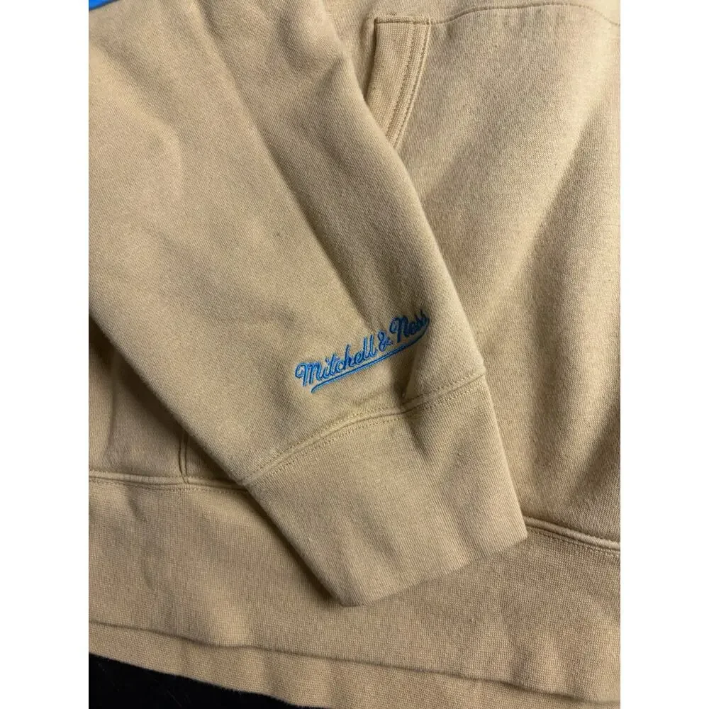 Mitchell & Ness Carolina Panthers Hoodie Men’s 2XL Throwbacks Colorblock NFL